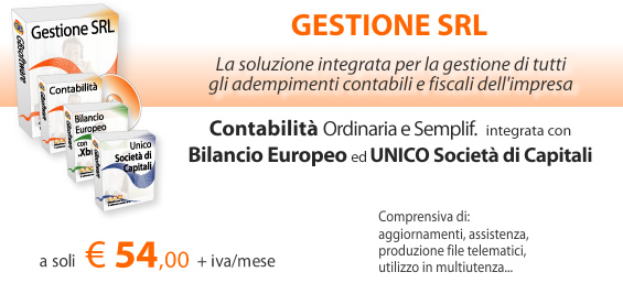 Software Gestione Impresa Srl Unico SC 2012 