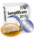 download modello 770 Semplificato 2010