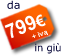 Prezzo Contabilit&agrave;: 799 Euro