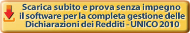 Scarica il software per UNICO 2010