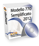 770 Semplificato 2012 modello