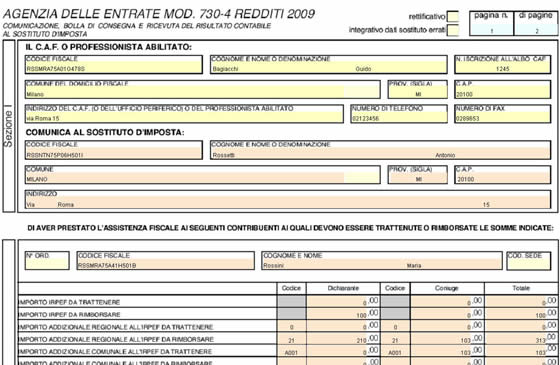 modello 730/4
