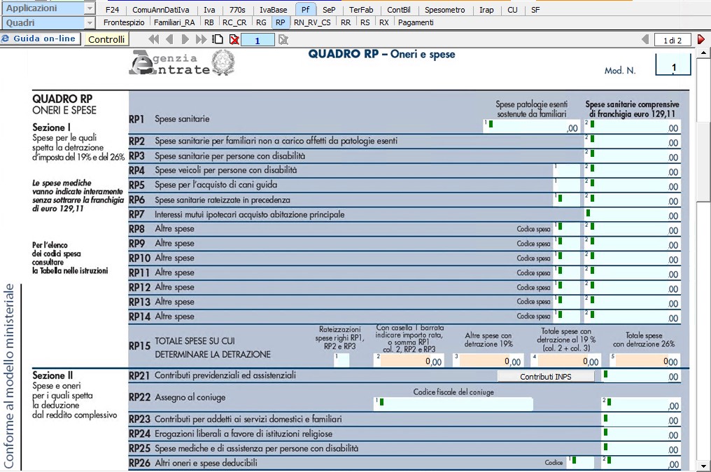 Gbsoftware Dichiarazioni Fiscali
