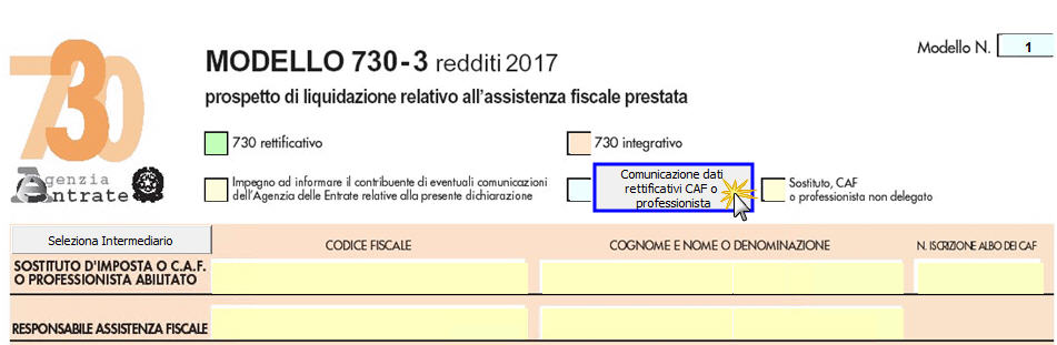 Modello 730 Prospetto Di Liquidazione