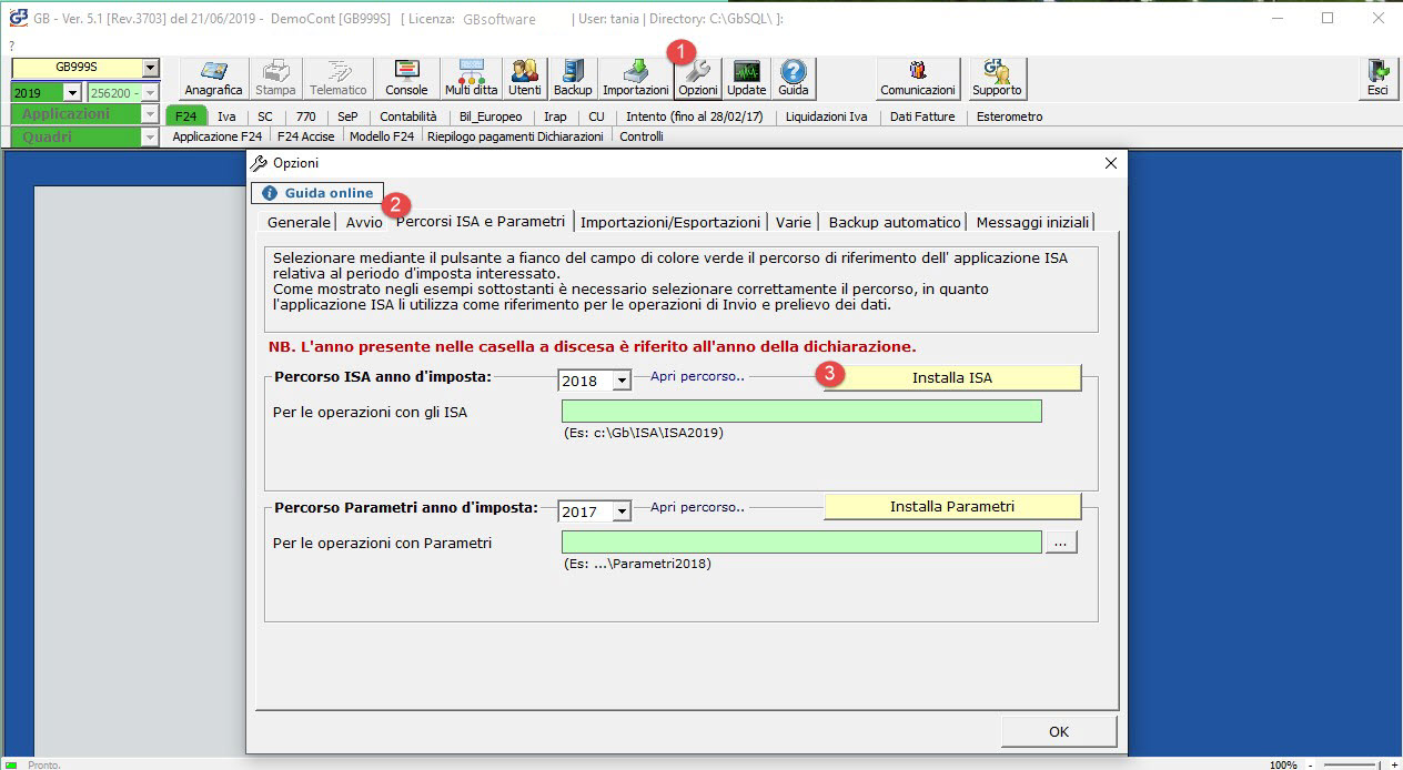 scaricare file xml isa