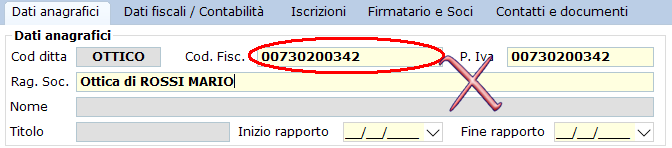 Cognome e Nome Cognome e Nome