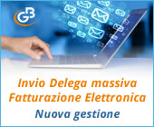 Invio Delega massiva Fatturazione Elettronica: nuova gestione