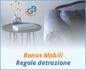 Bonus Mobili 2019: regole detrazione