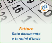 Fatture: data documento e termini d'invio