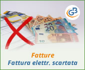 Fatture: fattura elettronica scartata