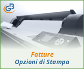 Fatture: opzioni di stampa