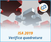 ISA 2019: Verifica quadratura