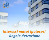 Interessi mutui ipotecari per acquisto abitazione principale 2019: regole detrazione