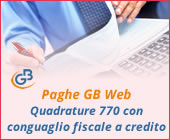 Paghe 2019: Quadrature 770 con conguaglio fiscale a credito